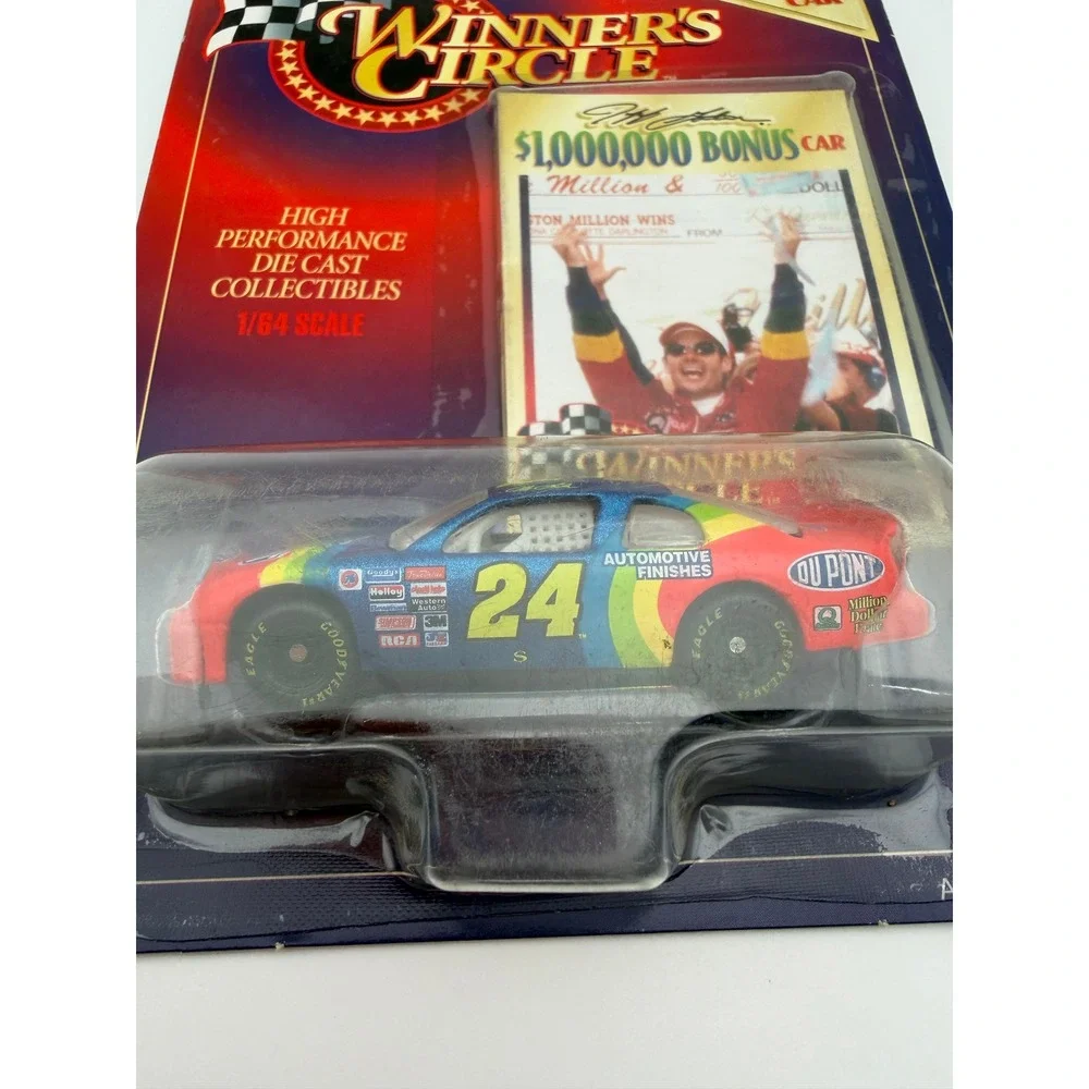 NASCAR Diecast Lot 1:64 Jeff Gordon Dale Earnhardt Ward Burton 3 Cars‎ Vintage